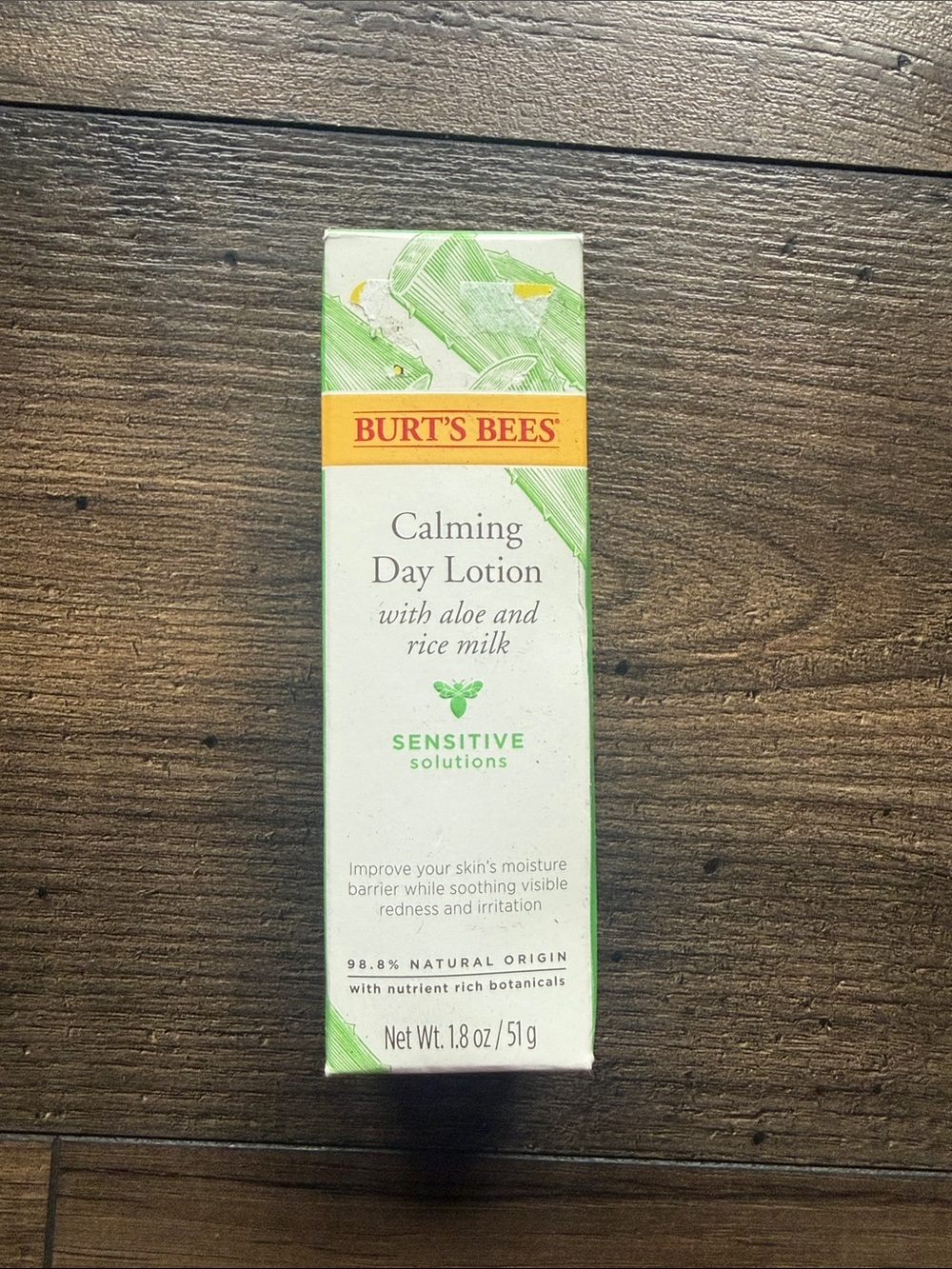 Burt's Bees Calming Day Lotion with Aloe & Rice Milk✨